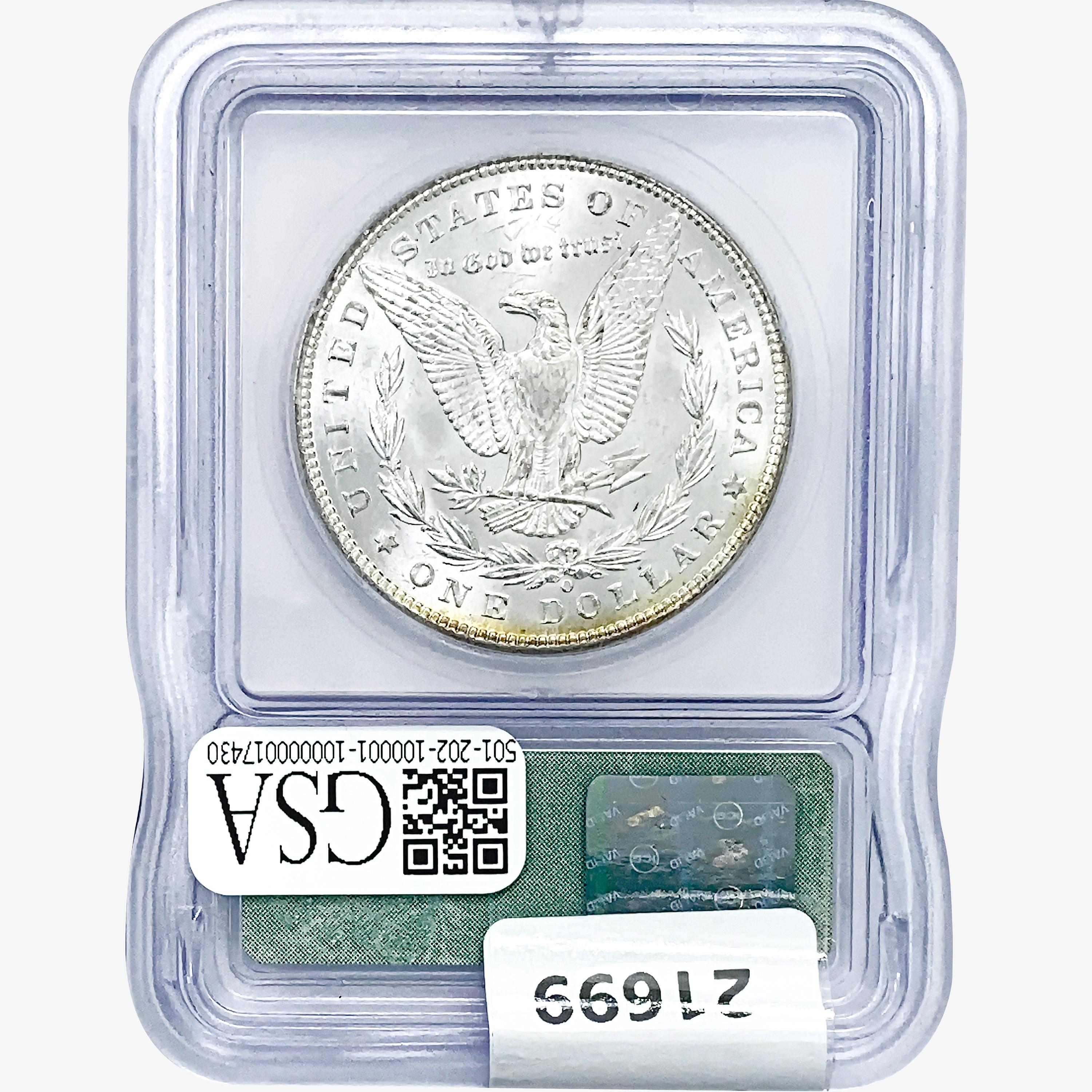 1898-O Morgan Silver Dollar ICG MS64