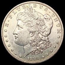 1889-S Morgan Silver Dollar CHOICE AU