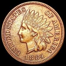 1884 Indian Head Cent CLOSELY UNCIRCULATED