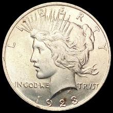 1923 Silver Peace Dollar CHOICE BU