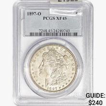 1897-O Morgan Silver Dollar PCGS XF45