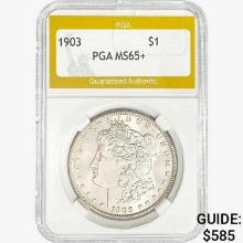 1903 Morgan Silver Dollar PGA MS65+