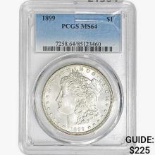 1899 Morgan Silver Dollar PCGS MS64