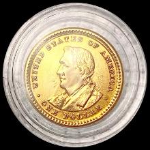1905 Lewis & Clark Rare Gold Dollar NEARLY UNCIRCU