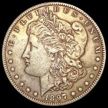 1897-S Morgan Silver Dollar LIGHTLY CIRCULATED