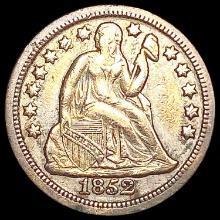1852 Seated Liberty Dime CLOSELY UNCIRCULATED