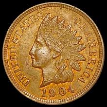 1904 Indian Head Cent CLOSELY UNCIRCULATED