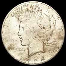 1928 Silver Peace Dollar NICELY CIRCULATED
