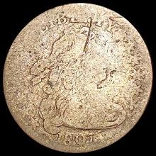 1807 JR-1 Draped Bust Quarter NICELY CIRCULATED
