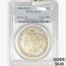 1900-O/CC Morgan Silver Dollar PCGS XF45