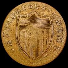 1786 New Jersey Colonial Coin NICELY CIRCULATED