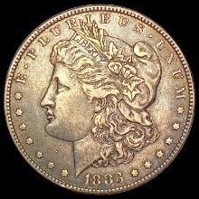 1883-CC Morgan Silver Dollar NEARLY UNCIRCULATED