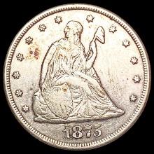 1875-CC Twenty Cent Piece CLOSELY UNCIRCULATED