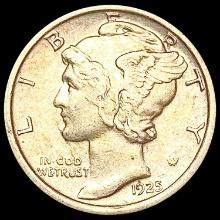 1925-D Mercury Dime CLOSELY UNCIRCULATED