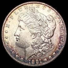 1891-S Morgan Silver Dollar UNCIRCULATED