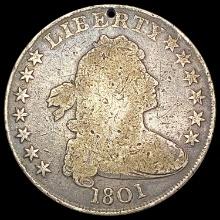 1801 Draped Bust Dollar NICELY CIRCULATED