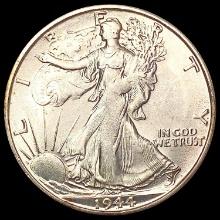 1944-S Walking Liberty Half Dollar CLOSELY UNCIRCU