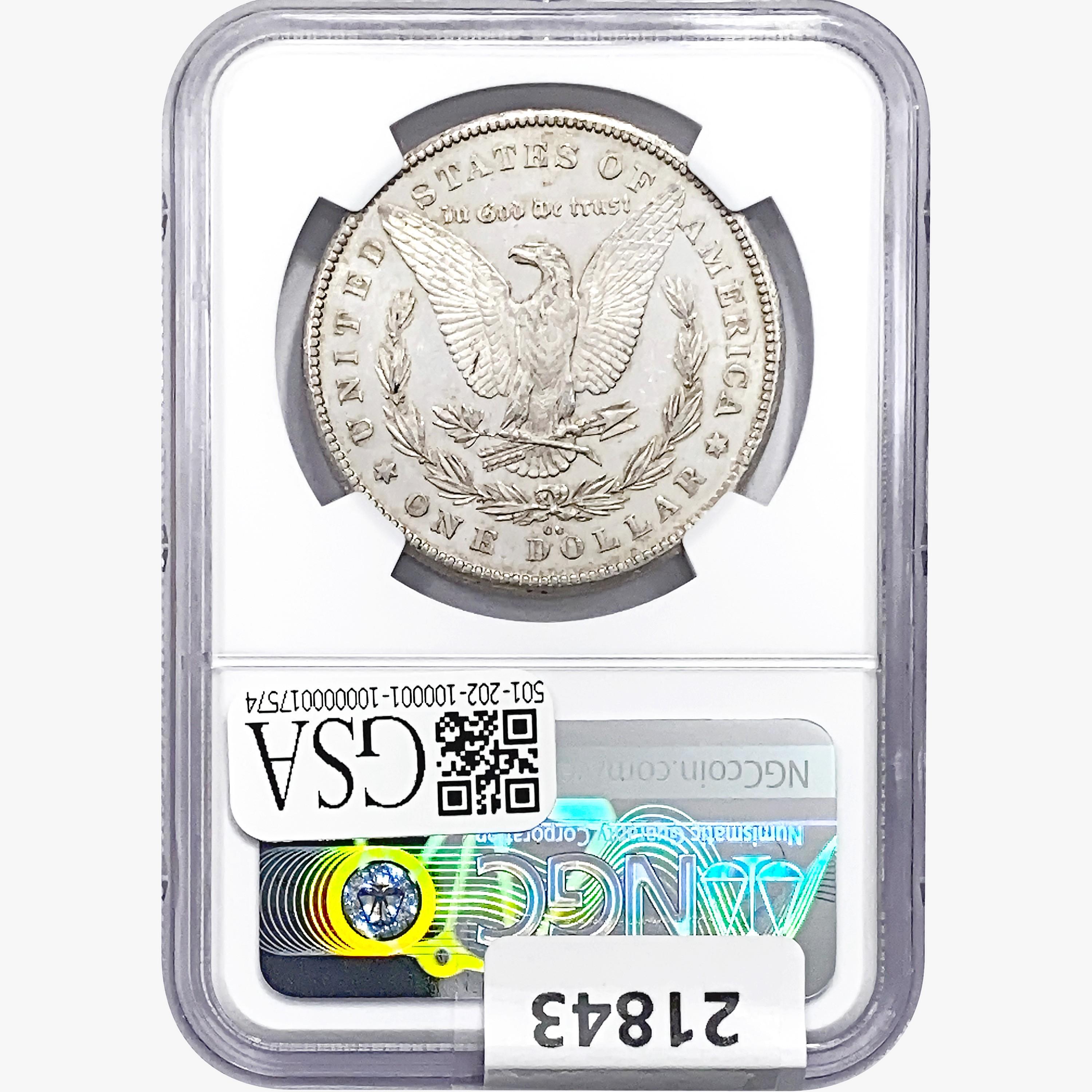 1878-CC Morgan Silver Dollar NGC AU58