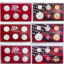 2000-2001 Silver US Proof Sets [30 Coins]