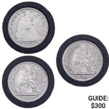1845-1856 Seated Liberty Half Dollars Collection [