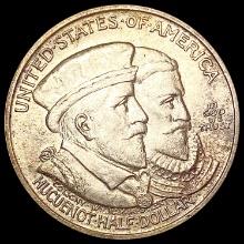 1924 Huguenot Half Dollar GEM BU
