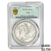 1882-CC Morgan Silver Dollar PCGS MS66 GSA