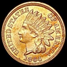 1864 Indian Head Cent CHOICE AU