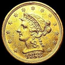 1878-S $2.50 Gold Quarter Eagle CHOICE AU