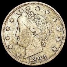 1894 Liberty Victory Nickel NICELY CIRCULATED