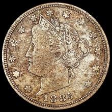 1885 Liberty Victory Nickel NEARLY UNCIRCULATED