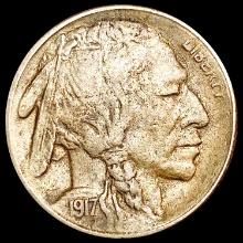 1917-S Buffalo Nickel NEARLY UNCIRCULATED