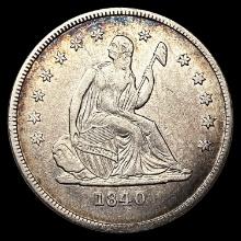 1840-O Seated Liberty Quarter CLOSELY UNCIRCULATED