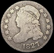 1827 Capped Bust Dime NICELY CIRCULATED