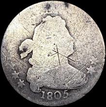 1805 Draped Bust Dime NICELY CIRCULATED
