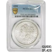 1898 Morgan Silver Dollar PCGS MS66