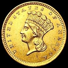1859 Rare Gold Dollar UNCIRCULATED