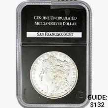 1880-S Morgan Silver Dollar PCS GenuineUNC