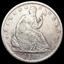 1859-O Seated Liberty Half Dollar CLOSELY UNCIRCUL
