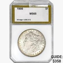 1900 Morgan Silver Dollar PCI MS65