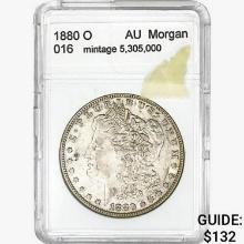 1880-O Morgan Silver Dollar Blank AU