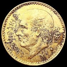 1955 Mexico .120oz Gold 5 Pesos CHOICE AU