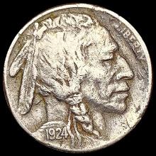 1924-S Buffalo Nickel CLOSELY UNCIRCULATED