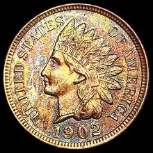 1902 RB Indian Head Cent GEM BU