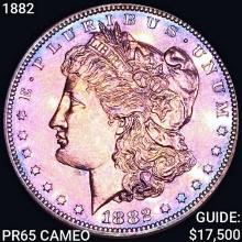 1882 Morgan Silver Dollar GEM PROOF CAM