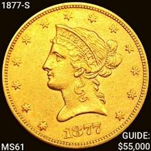 1877-S $10 Gold Eagle UNCIRCULATED