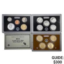 2012 Silver US Proof Set [14 Coins]