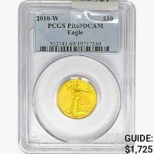 2010-W $10 1/4oz. Gold Eagle PCGS PR69 DCAM