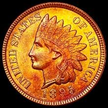 1895 RB Indian Head Cent GEM BU