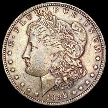 1892-O Morgan Silver Dollar NEARLY UNCIRCULATED