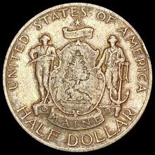 1920 Maine Half Dollar LIGHTLY CIRCULATED